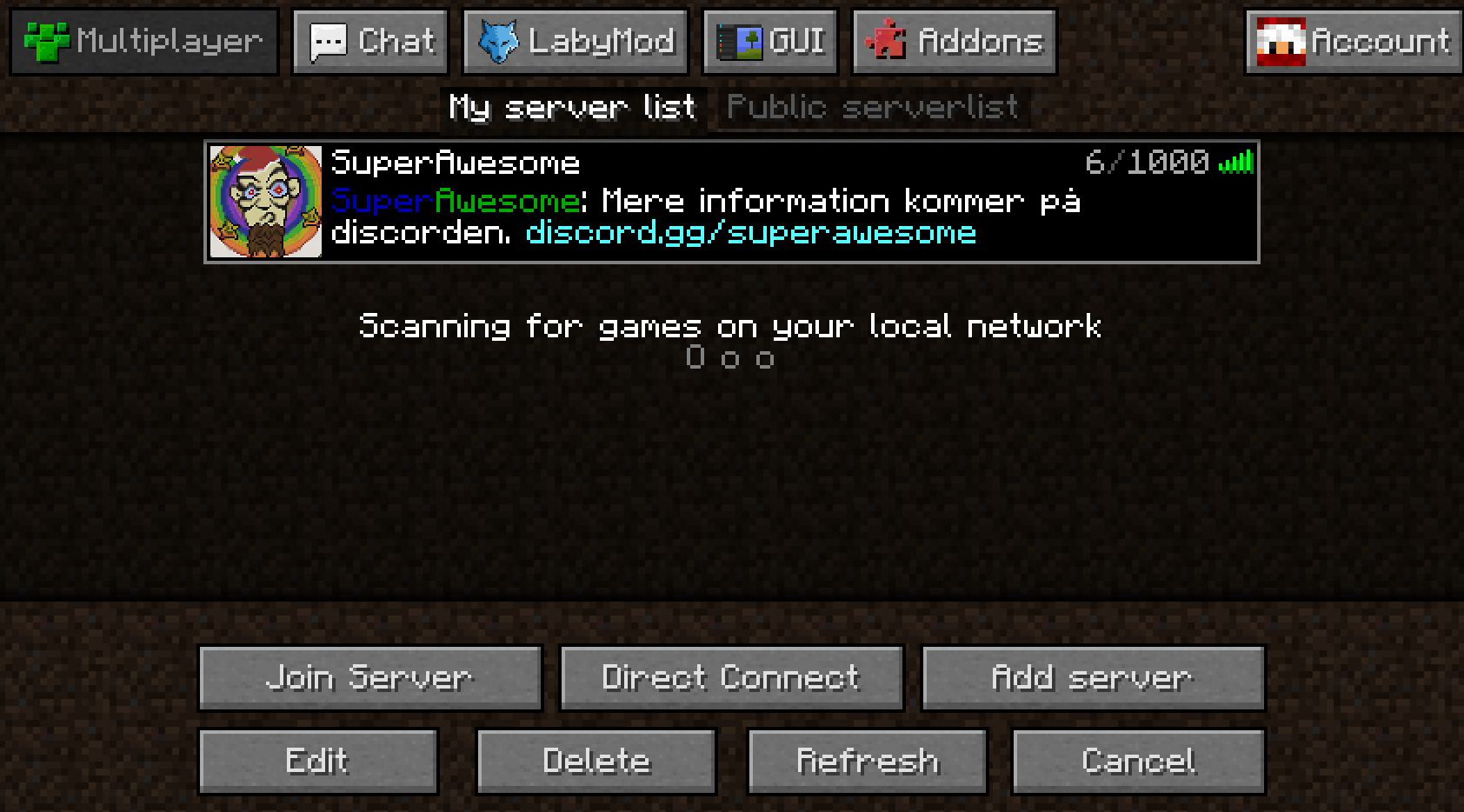 Join Server
